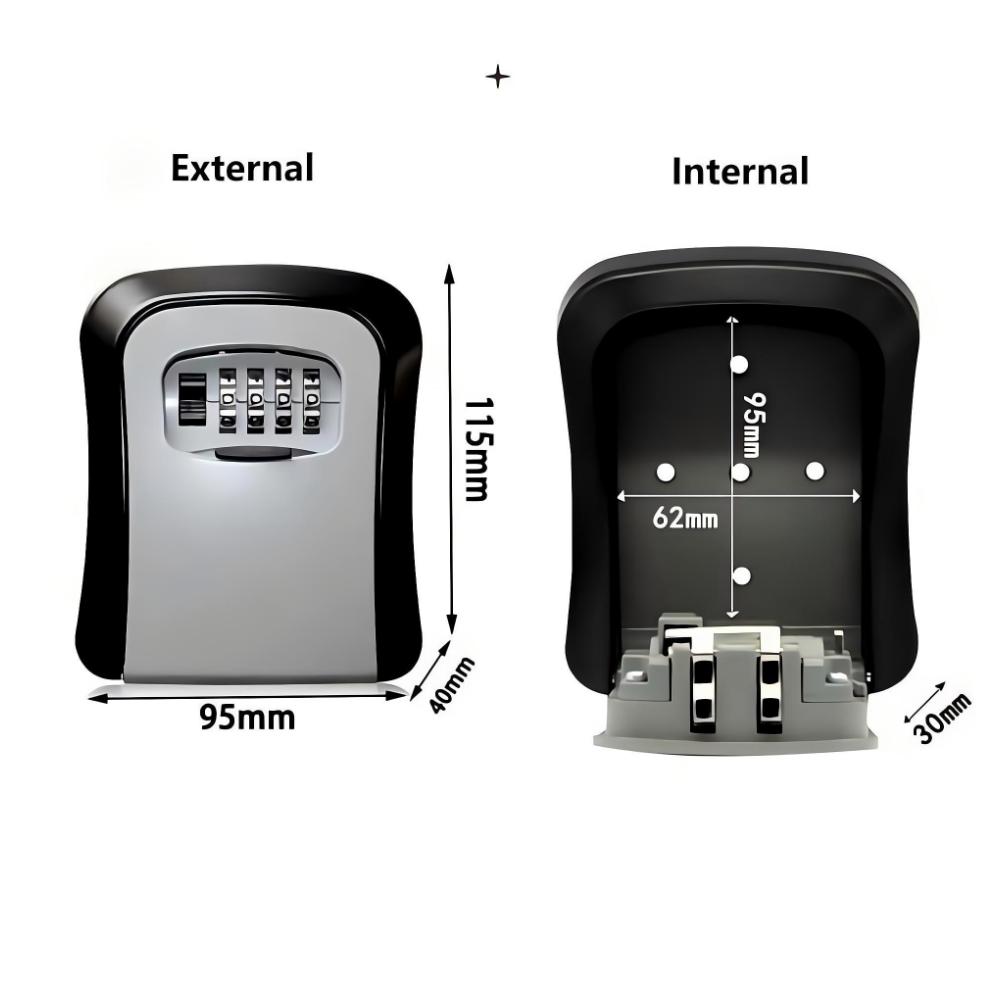 Home Security Officer - Wall Mount Key Lock Box 4
