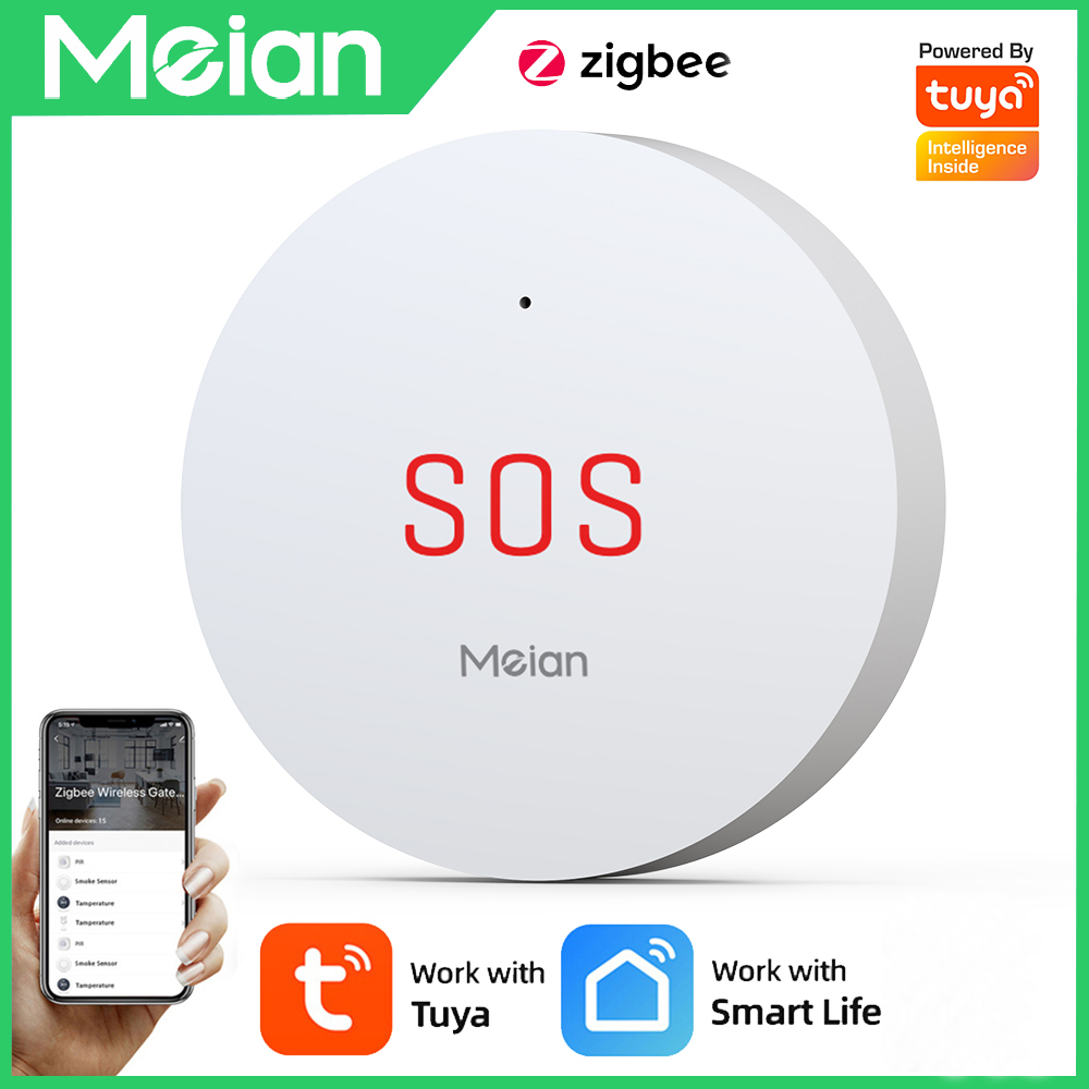 Home Security Equipment - Zigbee Tuya Khẩn Cấp SOS Nút