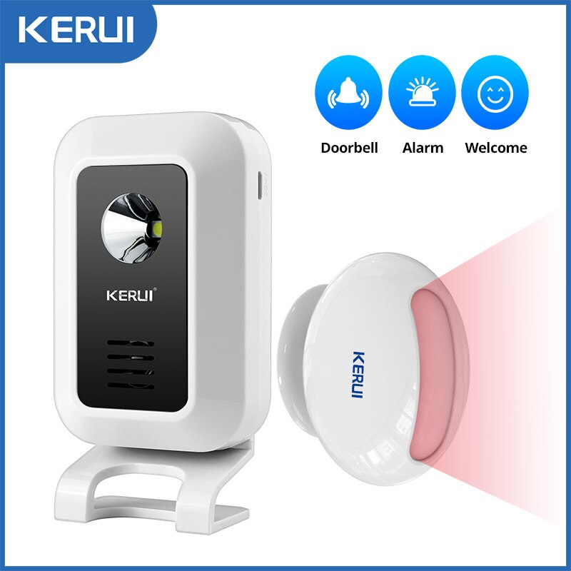 Home Security Systems Wireless - KERUI M7 Welcome Motion Sensor Security