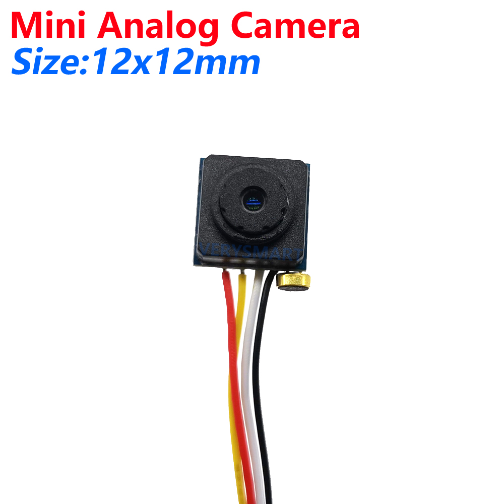 Home Security Systems With Cameras - 700TVL CVBS 12*12Mm Micro Mini Camera