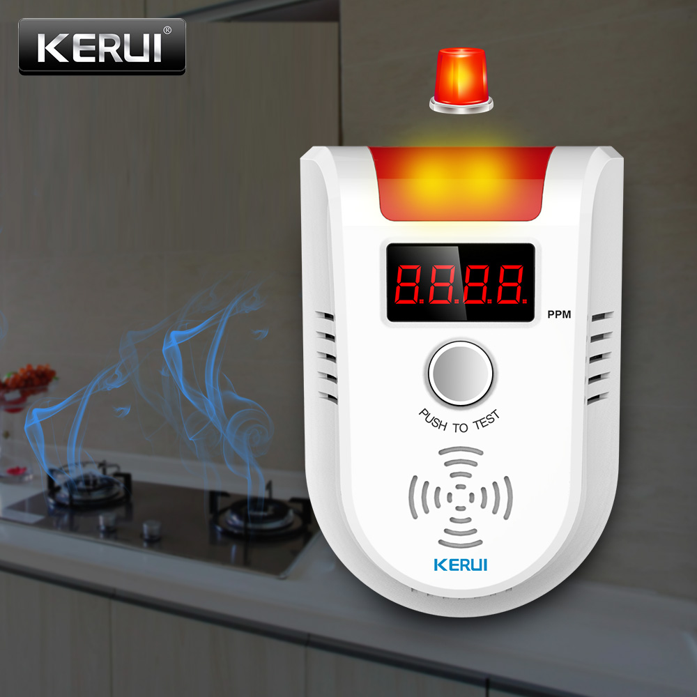 KERUI GD13 LPG GAS Detector Al - đánh giá và giá Home Security Equipment