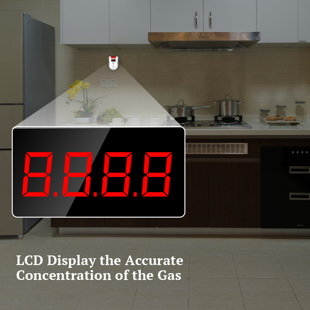 KERUI GD13 LPG GAS Detector Al - đánh giá và giá Home Security Equipment