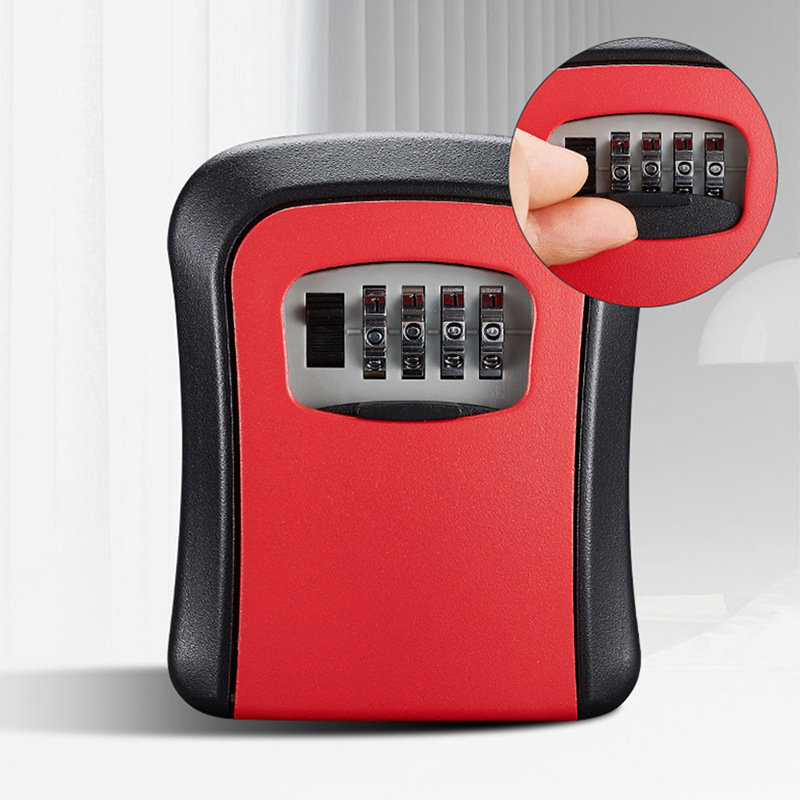 Wall Mount Key Lock Box 4 Digi - đánh giá và giá Home Security Officer