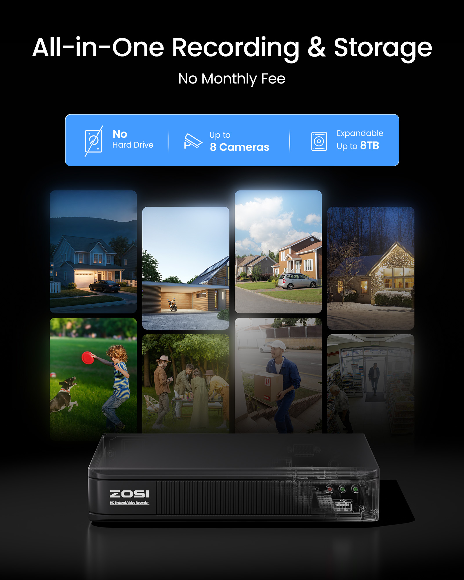 ZOSI 3K Lite Wired CCTV Securi - đánh giá và giá Home Security Outdoor