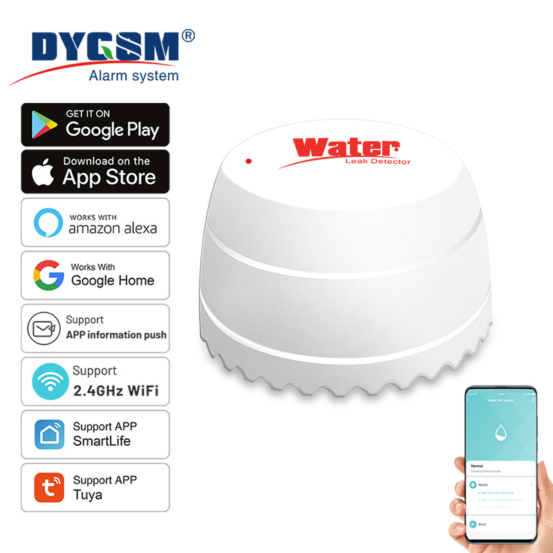 Tuya WiFi Water Leak Detector  - đánh giá và giá Home Security Equipment