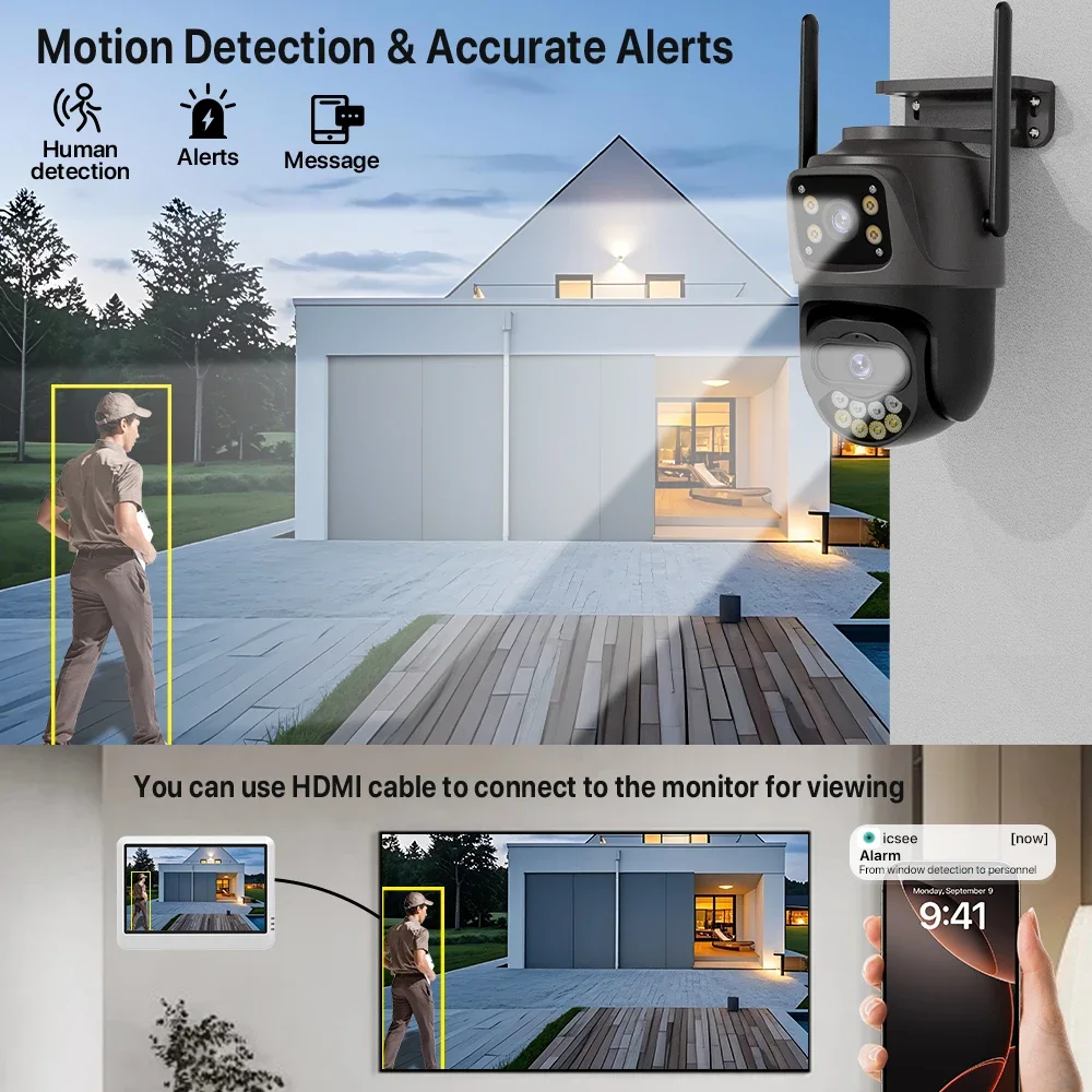5MP WiFi Security 8CH NVR Kit  - đánh giá và giá Home Security Cameras Wireless