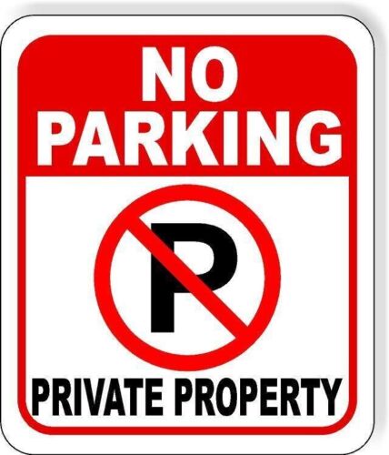 No Parking Symbol PRIVATE PROP - đánh giá và giá Home Security Logo