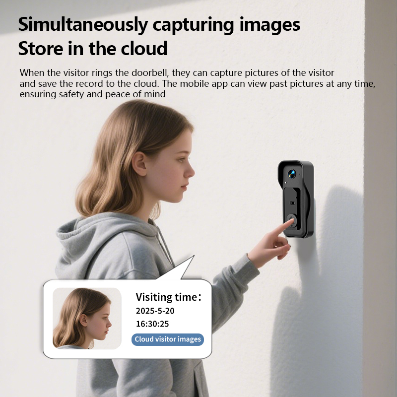 Smart Video Doorbell Camera, W - đánh giá và giá Home Security Doorbell Camera