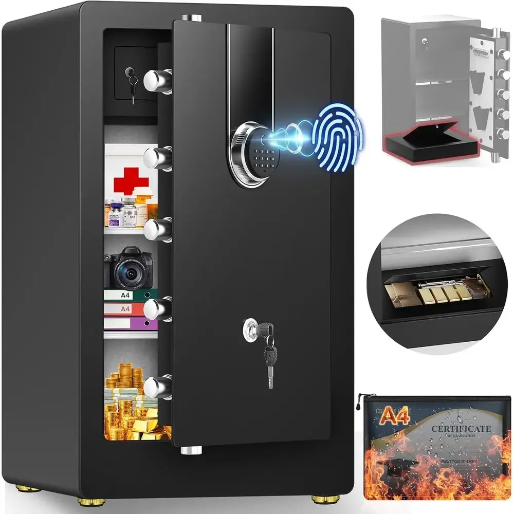 Extra Large Biometric Safe wit - đánh giá và giá Home Security Officer