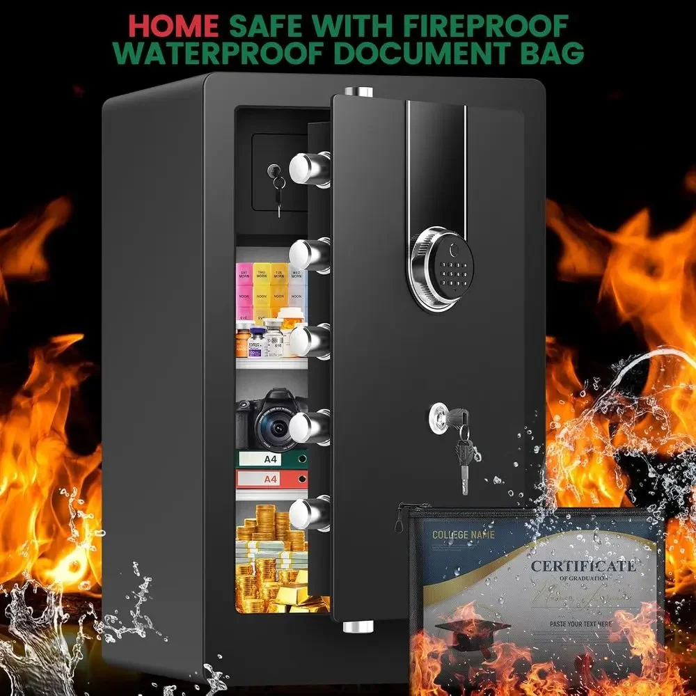 Extra Large Biometric Safe wit - đánh giá và giá Home Security Officer