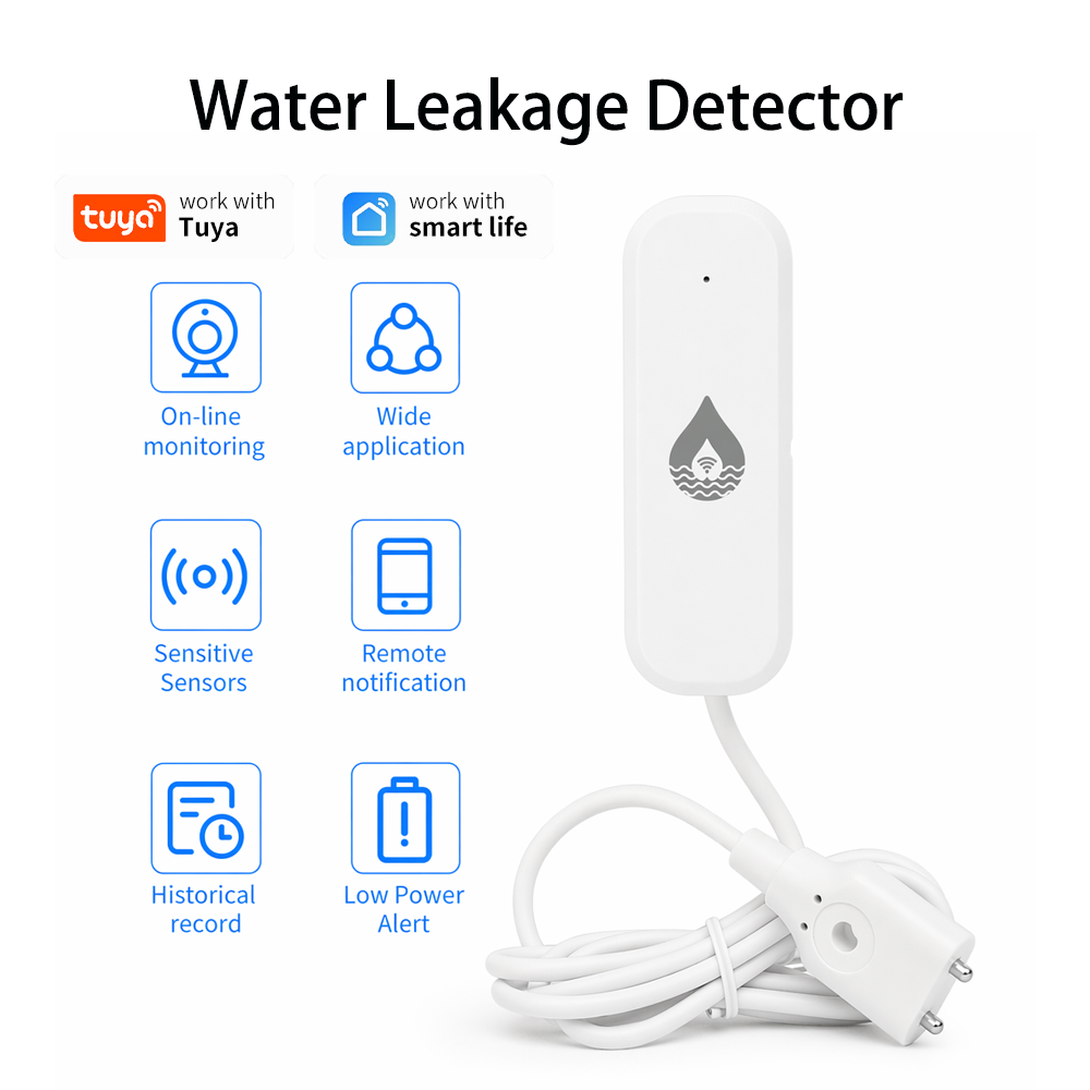 YFK WiFi/Zigbee Water Leakage  - đánh giá và giá Home Security Monitoring