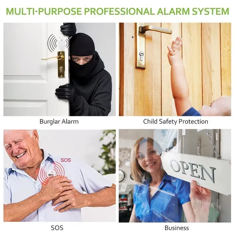 House Burglar Alarm Kit Auto D - đánh giá và giá Home Security Alarm System