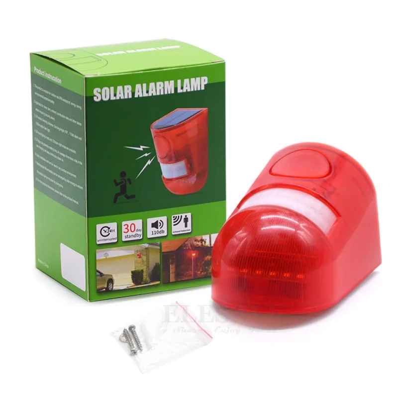 Waterproof Solar Powered Alarm - đánh giá và giá Home Security Equipment