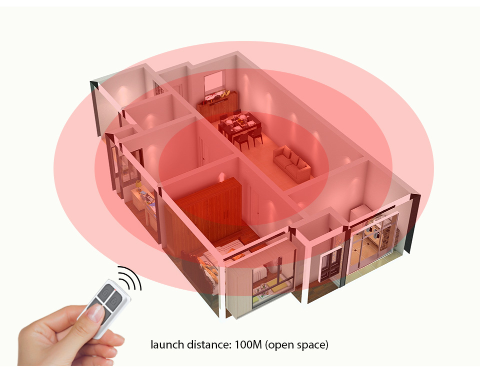 RC531 Wireless Portable Remote - đánh giá và giá Home Security Alarm System