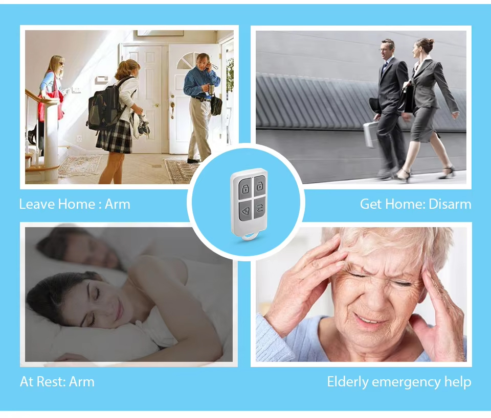 RC531 Wireless Portable Remote - đánh giá và giá Home Security Alarm System