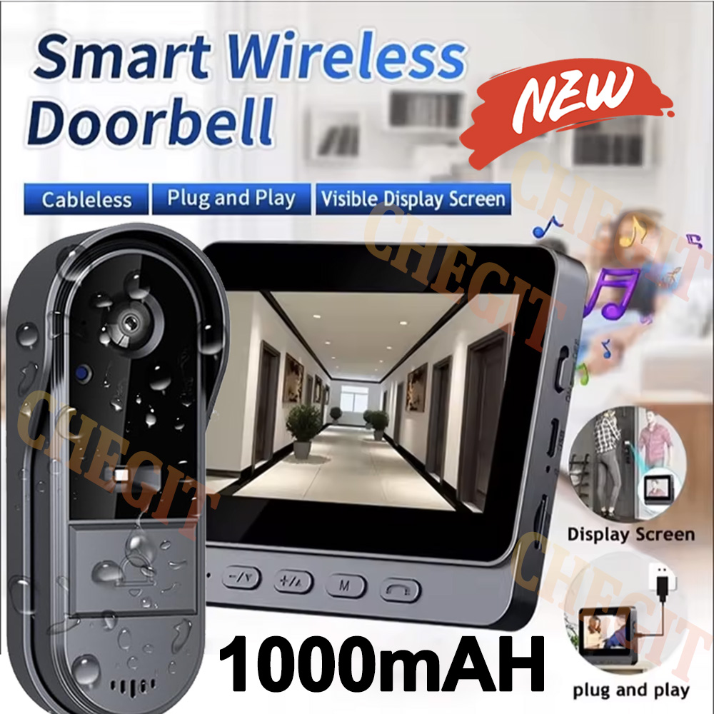 Wireless Wifi Doorbell Camera  - đánh giá và giá Home Security Doorbell Camera