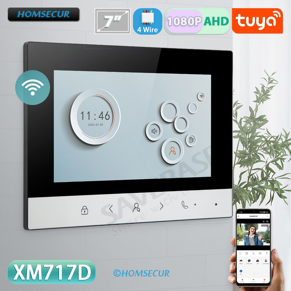 Tuya Smart WIFI Indoor Monitor - đánh giá và giá Home Security Monitoring