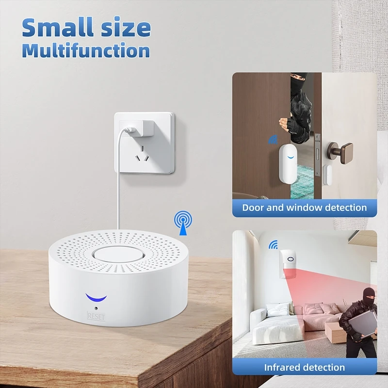 433MHz Smart Home Tuya WiFi Do - đánh giá và giá Home Security Alarm System