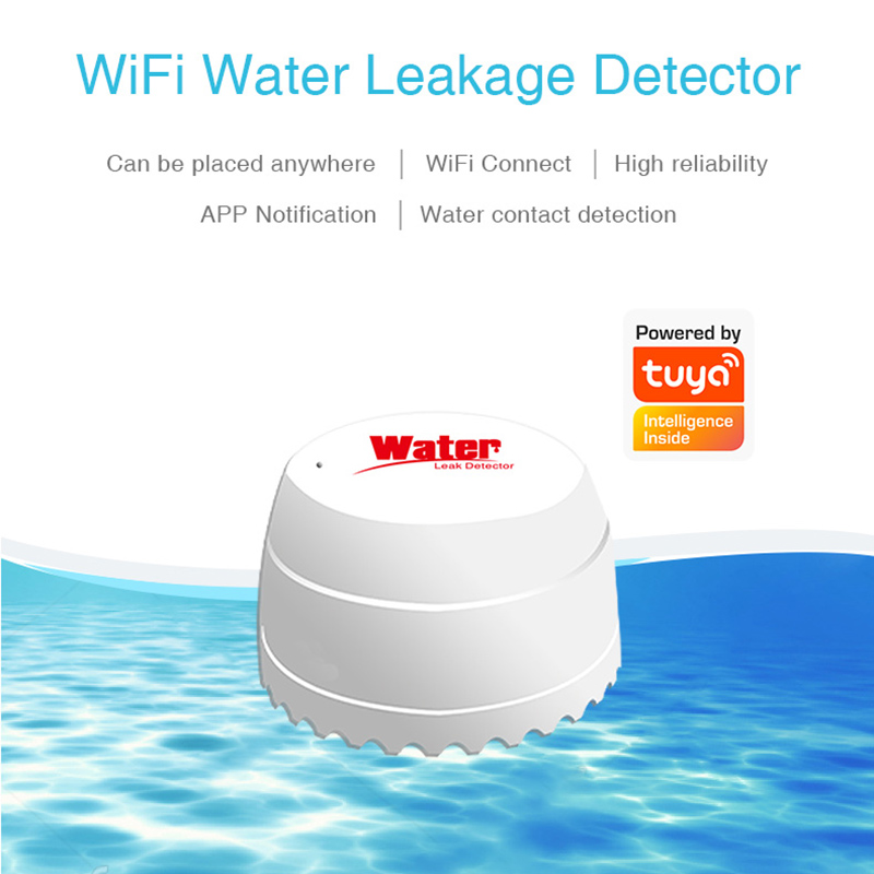 Tuya WiFi Water Leakage Sensor - đánh giá và giá Home Security Alarm System
