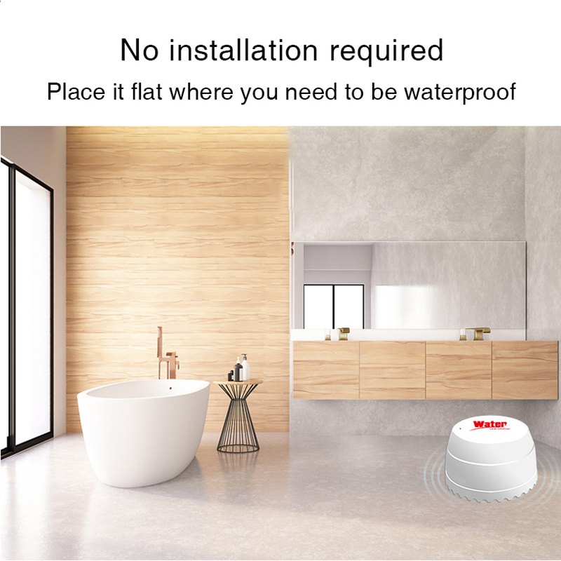 Tuya WiFi Water Leakage Sensor - đánh giá và giá Home Security Alarm System