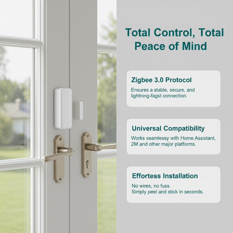 Smart Mini Door Window Sensor  - đánh giá và giá Home Security Officer