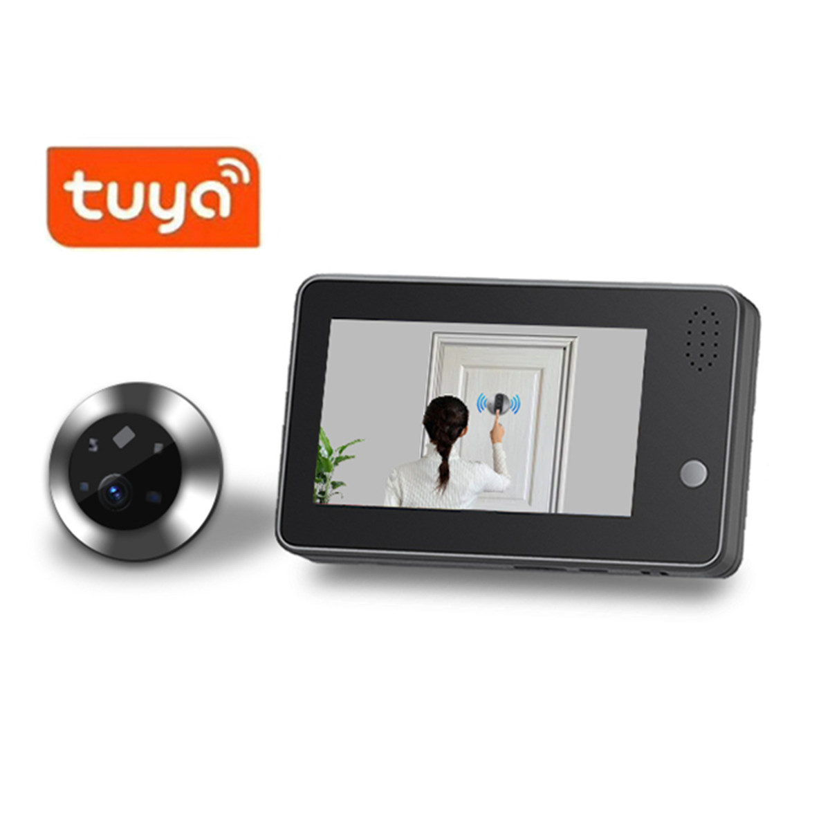 4.3inch Tuya Smartlife WiFi Do - đánh giá và giá Home Security Cameras Wireless