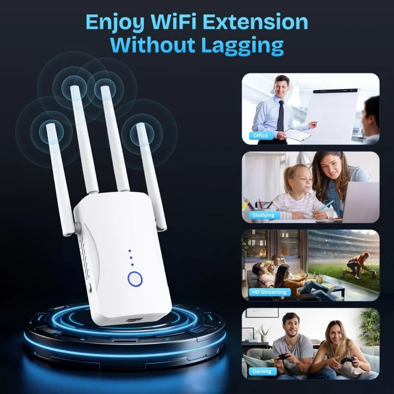 1200Mbps Dual Band WiFi Repeat - đánh giá và giá Home Security Outdoor