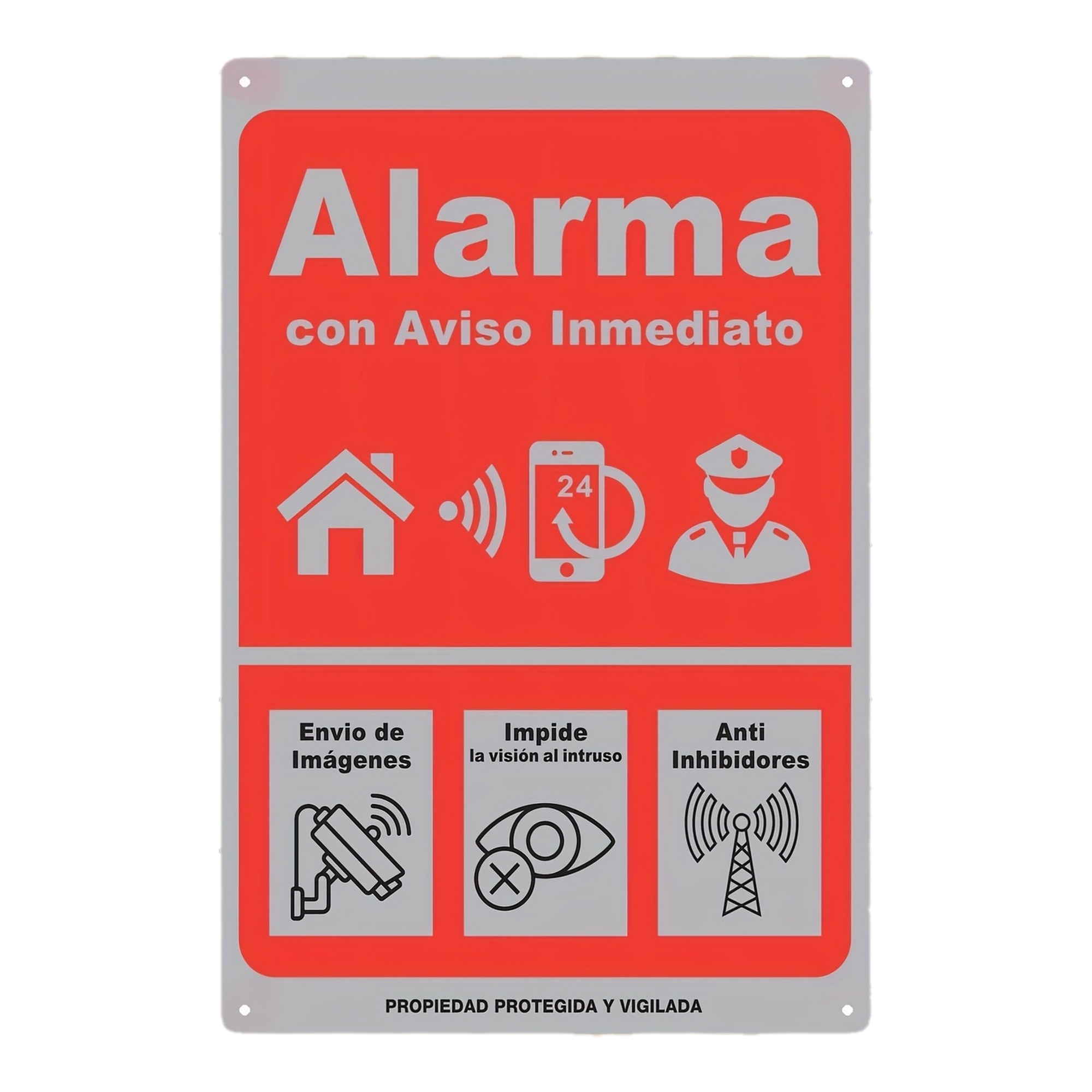 Instant Alert Alarm Sign -  Ir - đánh giá và giá Home Security Logo