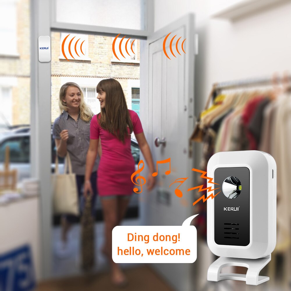 KERUI M7 Welcome Motion Sensor - đánh giá và giá Home Security Systems Wireless
