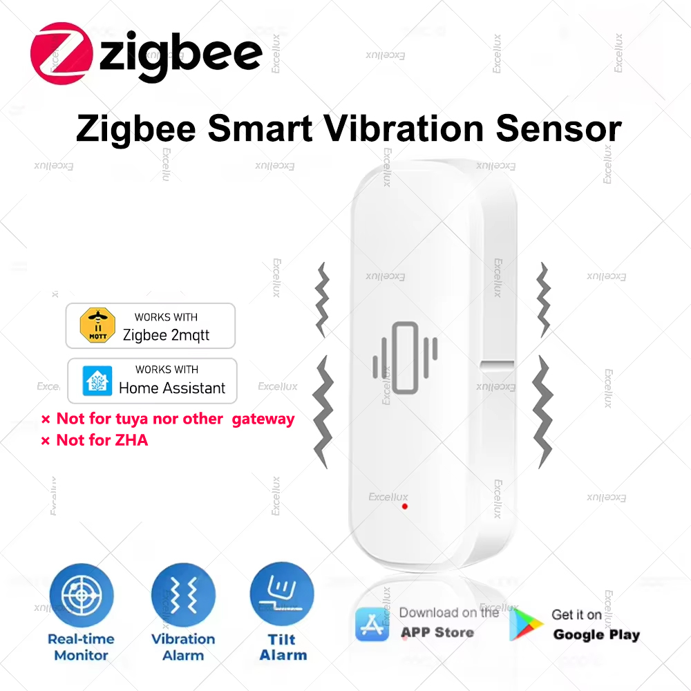 Zigbee Smart Vibration Sensor  - đánh giá và giá Home Security Monitoring