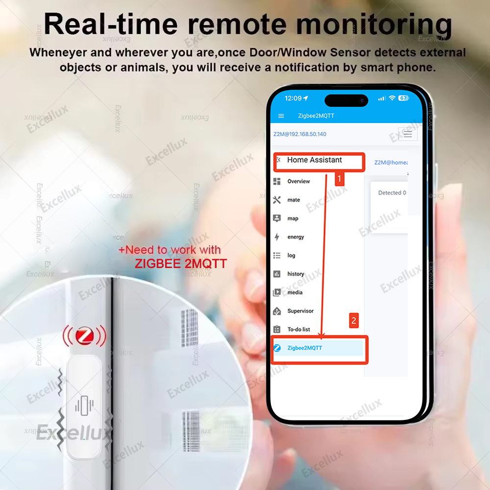 Zigbee Smart Vibration Sensor  - đánh giá và giá Home Security Monitoring