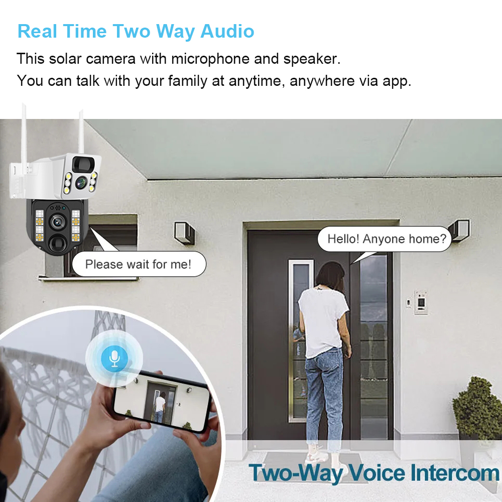 WiFi/4G Solar Camera IP CCTV S - đánh giá và giá Home Security Cameras Wireless