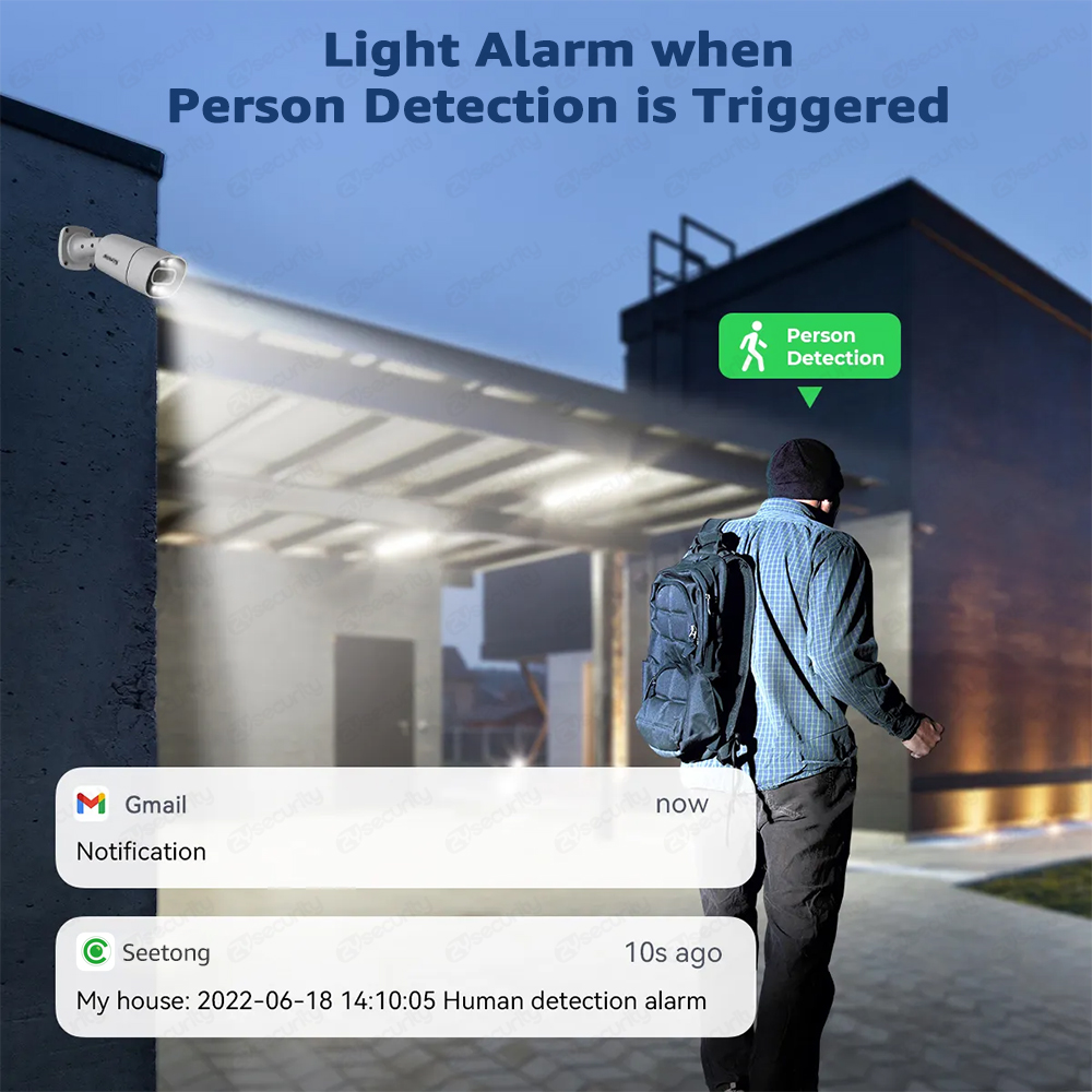 4K PoE Security Camera System  - đánh giá và giá Home Security Systems With Cameras