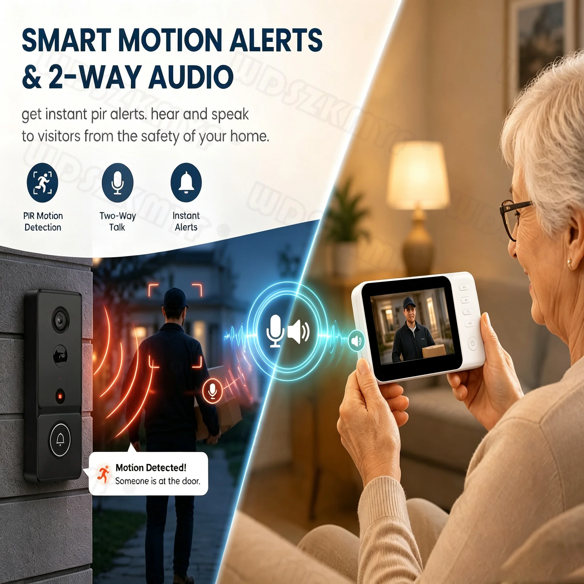 New Waterproof Doorbell Camera - đánh giá và giá Home Security Doorbell Camera