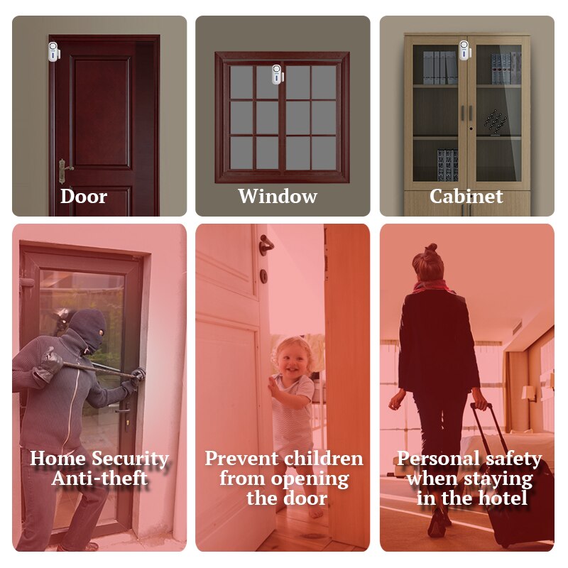 KERUI 120DB Wireless Door/Wind - đánh giá và giá Home Security Equipment