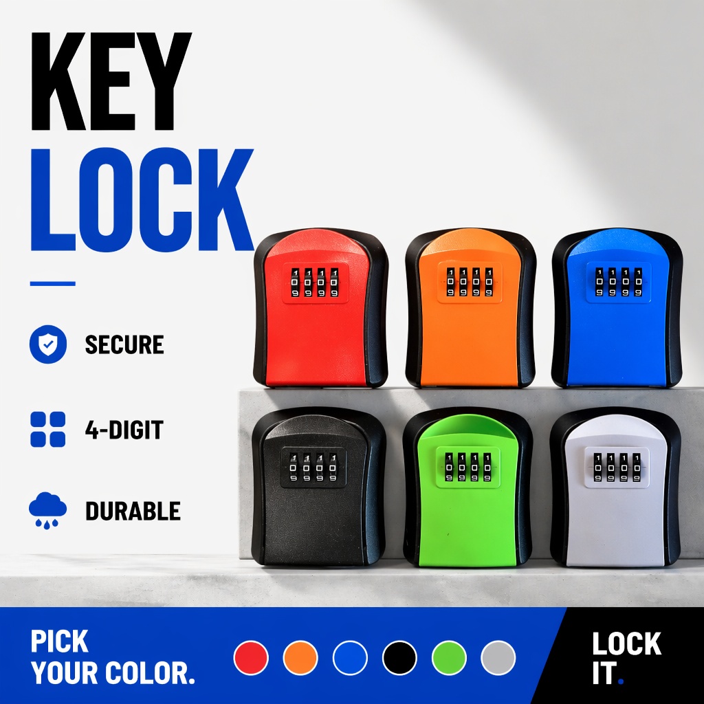 Wall Mount Waterproof Key Stor - đánh giá và giá Home Security Officer