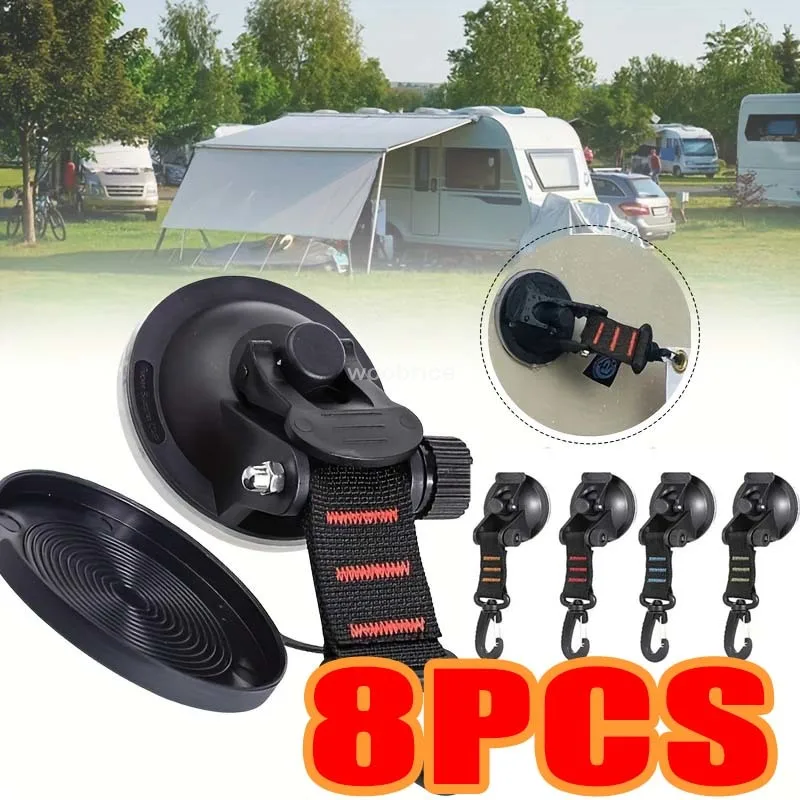 1/8 Pcs Car Tent Suction Cups  - đánh giá và giá Home Security Outdoor