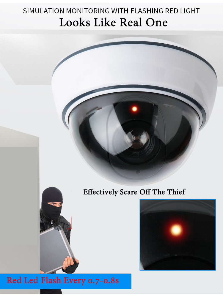 Sáng Tạo Màu Đen/Trắng Giả Dom - đánh giá và giá Home Security Systems With Cameras