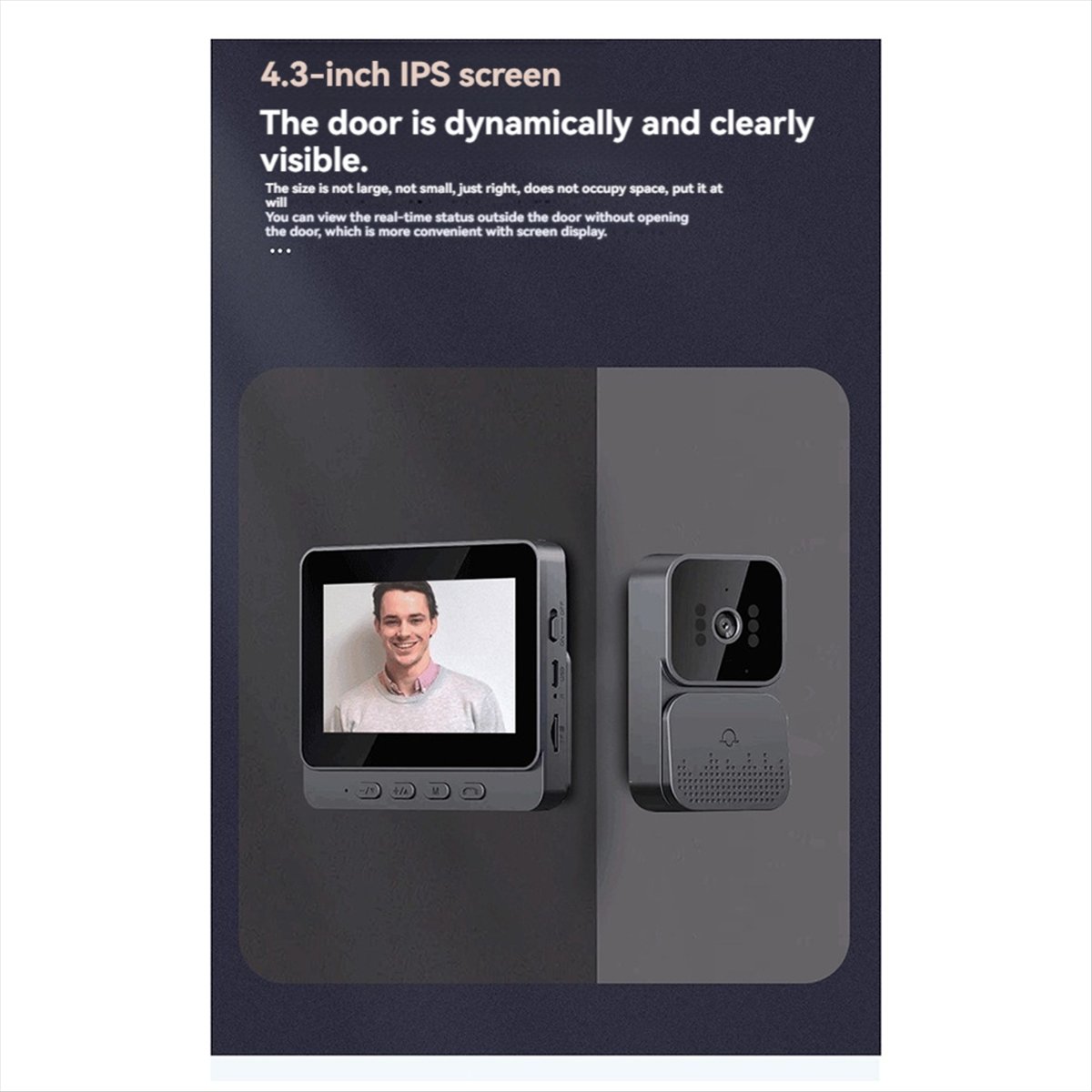 AU47-Doorbell Video Intercom C - đánh giá và giá Home Security Cameras Wireless
