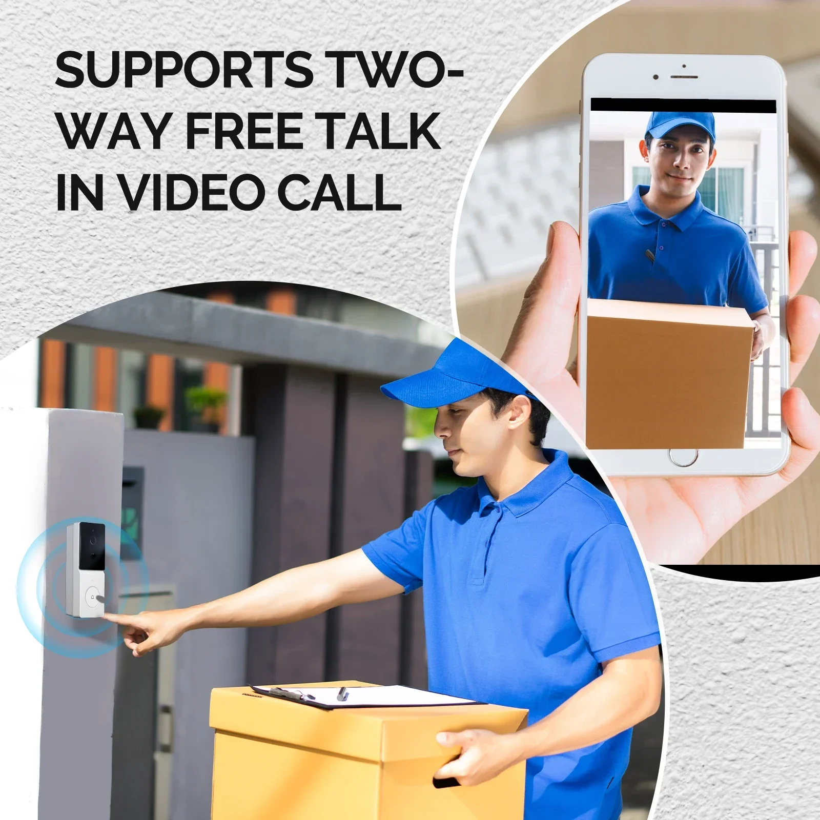 MOES Tuya Smart WiFi Video Doo - đánh giá và giá Home Security Doorbell Camera